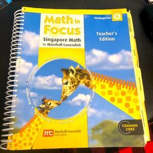 Math in Focus Singapore Math Kindergarten B
Indexed Edition